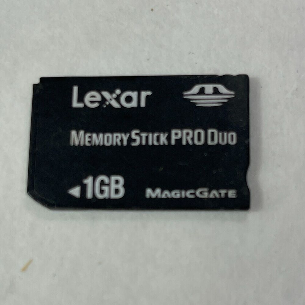 Genuine Lexar 1GB Memory Stick Pro MagicGate Card